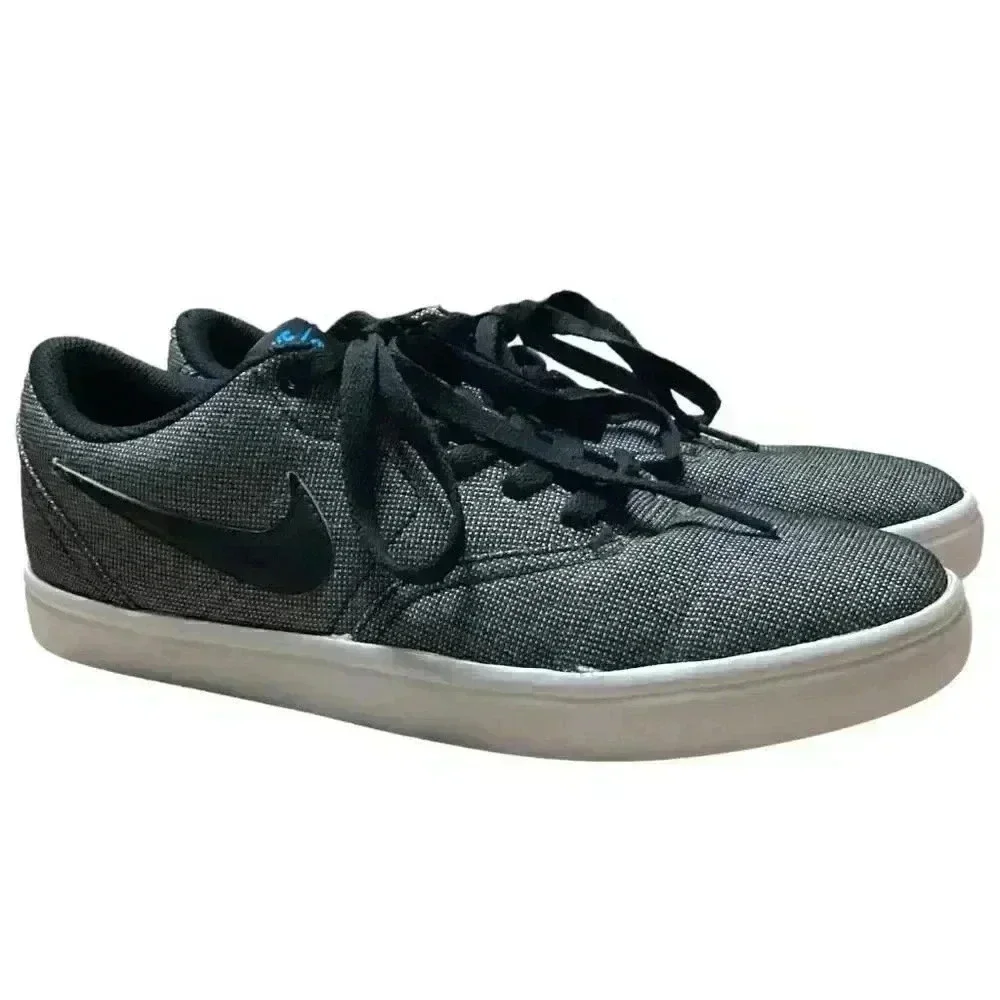 Nike Mens SB Solarsoft Check Men 8 D Dark Gray Sneakers 843896-004 Skateboard